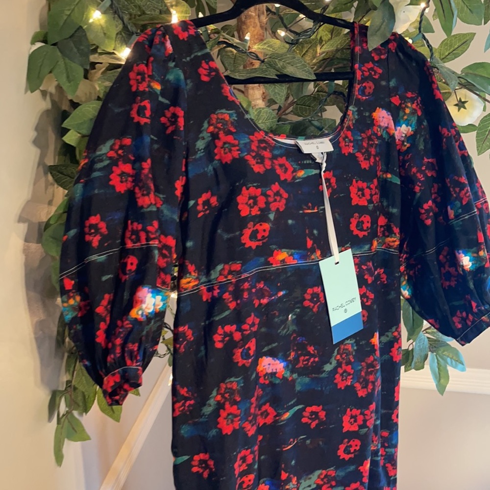 NWT RACHEL COMEY FLORAL DRESS SZ 6 - Picture 8 of 8